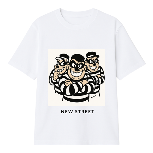 Camiseta Oversized Irmãos Metralha