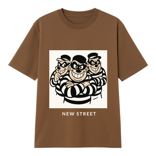 Camiseta Oversized Irmãos Metralha